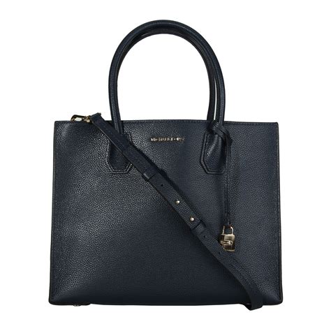 michael kors navy tote handbag|Michael Kors cobalt blue handbag.